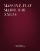 Mass in B-flat Major, Hob. XXII:14 SATB Vocal Score cover